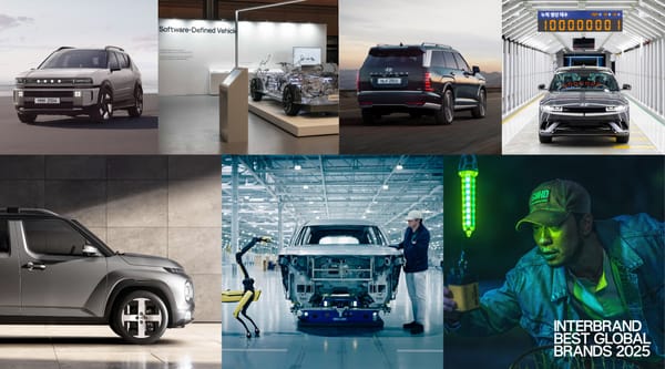 Hyundain brändiarvo ennätyslukemiin – 16 vuotta kasvua putkeen ja uusi sijoitus maailman 30 parhaan joukossa